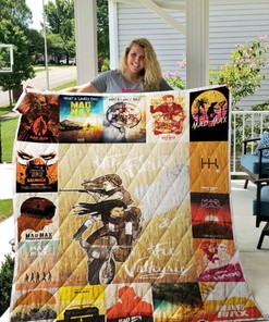 Classic Mad Max Love Quilt Blanket Vintage Movie Bedding Set