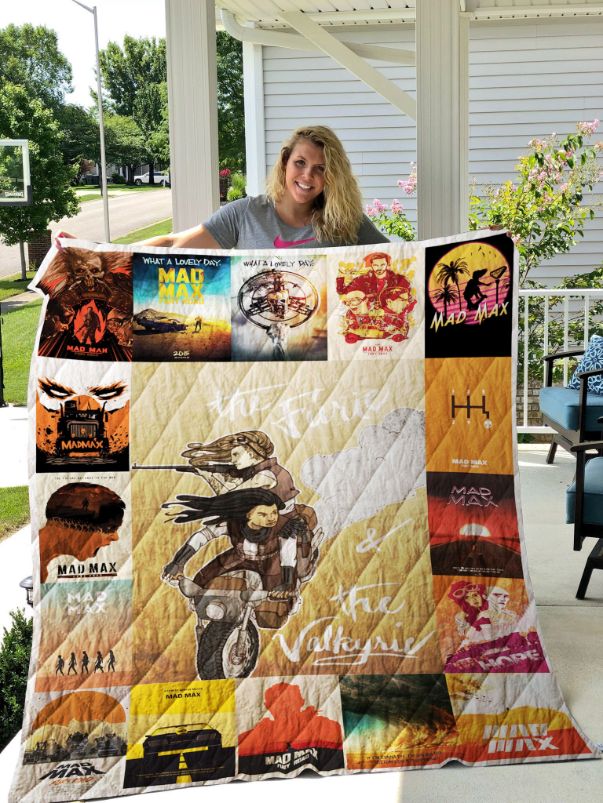 Classic Mad Max Love Quilt Blanket Vintage Movie Bedding Set