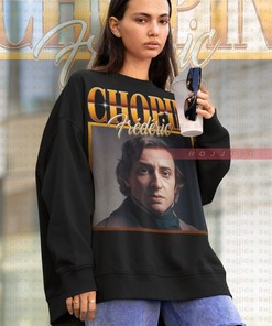 Classic Pianist Legend Chopin Homage Sweatshirt for Music Lovers
