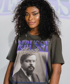 Claude Debussy Fan Sweater - Classical Music Artist Homage T-Shirt for Pianist Lovers