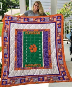 Clemson Tiger Quilt Bedding Set LC54 - Show Off Your Love for the College Team