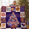 Clemson Tigers Christmas Tree Quilt Blanket for a Festive Touch