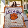 Clemson University NCAA Clemson Tigers Collection Quilt Bedding Set