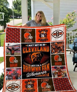 Cleveland Browns Collection Quilt Bedding Set for Football Fans