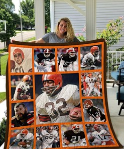 Cleveland Browns Legends Quilt Blanket N2906 for Football Fans