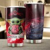 Cleveland Indians MLB Tumbler - Baby Yoda Edition