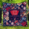 Cleveland Indians Quilt Blanket LC3 for Baseball Fans