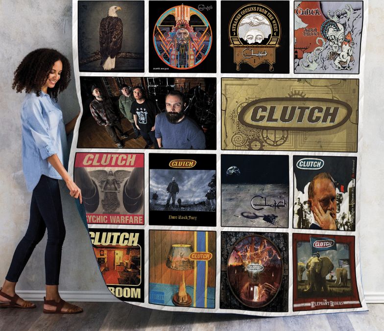 Clutch Collection Quilt Bedding Set with Quilt Blanket, Perfect Gifts for Fans