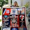 Coast Guard: Quilt Bedding Set with Fleece Blanket for Coast Guard Lovers