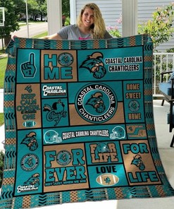Coastal Carolina Chanticleers NCAA Quilted Bedding Set for Chic Style