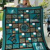 Coastal Carolina Chanticleers Ncaa Quilt Bedding Set with Soft Quilt Blanket for Fans