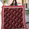 Coca Cola Inspired Quilt Blanket Great for Bedding Set