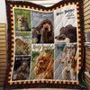 Cocker Spaniel Hairy Dogger Quilt Blanket with Fluffy Pup Design