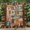 Coffee Quilt Bedding Set for Coffee Lovers