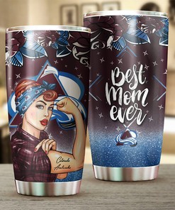 Colorado Avalanche NHL Tumbler - Best Mom Ever Design