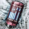 Colorado Avalanche NHL Tumbler - One Nation Under God with Patriotic Design - G Fanatics