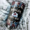Colorado Avalanche NHL Tumbler - World's Best Mom Deserves Only the Best