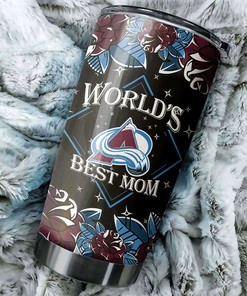 Colorado Avalanche NHL Tumbler - World's Best Mom Deserves Only the Best