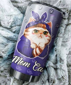 Colorado Rockies MLB Tumbler for Cat Moms with personalized design