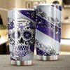 Colorado Rockies MLB Tumbler with skull design and custom MLB logo