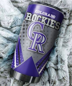 Colorado Rockies MLB Tumbler with unique and stylish design