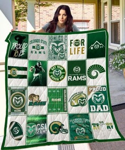 Colorado State Rams NCAA Quilted Bedding Set for Ultimate Comfort