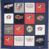 Columbus Blue Jackets Hockey Club Quilt Blanket for Sports Fans