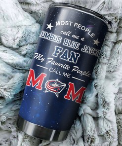 Columbus Blue Jackets NHL Tumbler: Mom Tumbler with NHL Logo, Perfect for Dedicated Fans