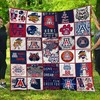 Combined Arizona Wildcats Ncaa Quilt Bedding Set full size