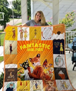 Comedy Fantastic Mr Fox Quilt Bedding Set with Bed Set Cute