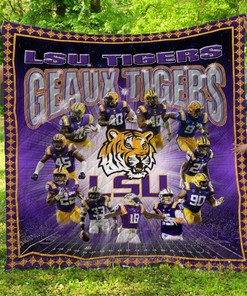 Comfortable LSU Tigers Quilt Blanket To Stay Cozy