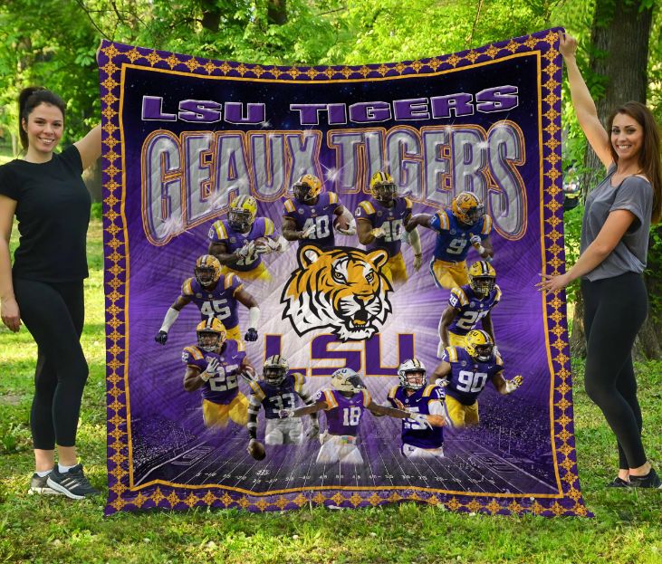 Comfortable LSU Tigers Quilt Blanket To Stay Cozy