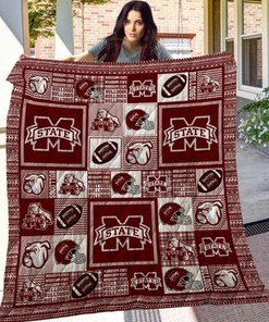 Comfortable Mississippi State Bulldogs Ncaa Collected Quilt Blanket - for Fans Everywhere