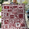Comfortable Mississippi State Bulldogs Quilt Blanket - for Fans Everywhere