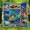 Comfy Sea Turtle Quilt Blanket: Cozy up in Style