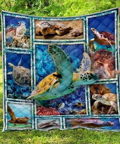 Comfy Sea Turtle Quilt Blanket: Cozy up in Style