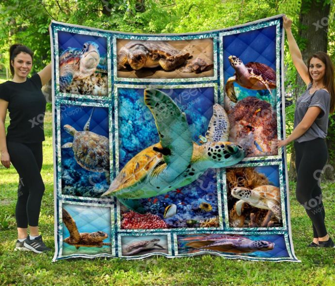 Comfy Sea Turtle Quilt Blanket: Cozy up in Style