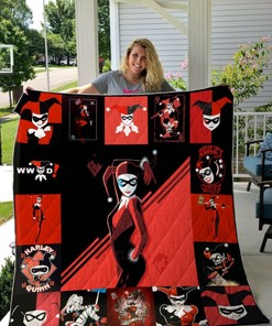 Comics Harley Quinn Collection Quilt Bedding Set for Fans