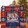 Commemorate the Washington Nationals' 2019 Championship with this quilt blanket