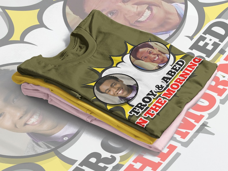 Community Troy and Abed Sitcom Shirt - Image 4