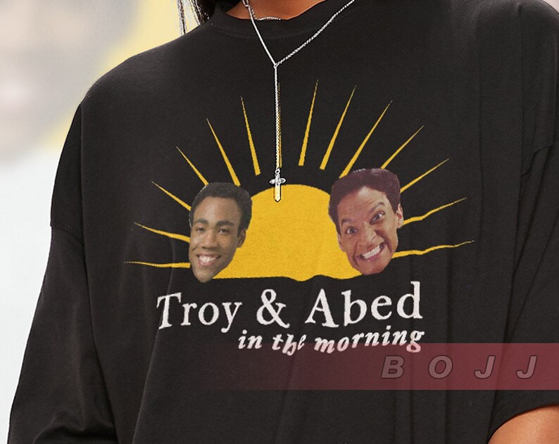 Community Troy and Abed TV Series Tee - Image 2