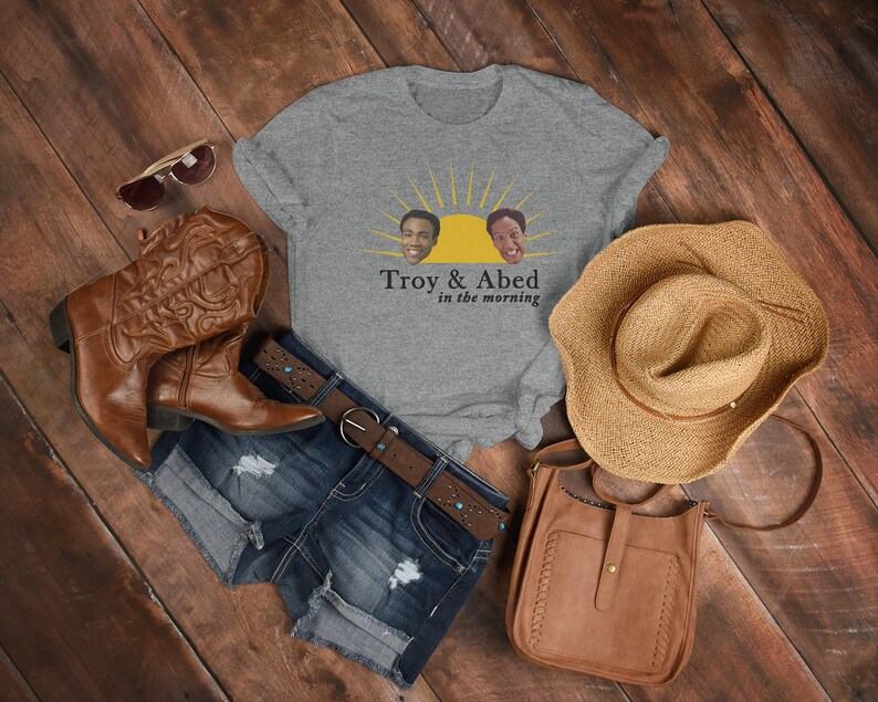 Community Troy and Abed TV Series Tee - Image 3
