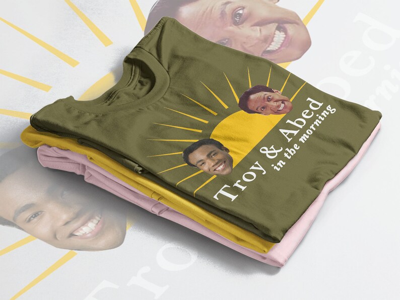Community Troy and Abed TV Series Tee - Image 4