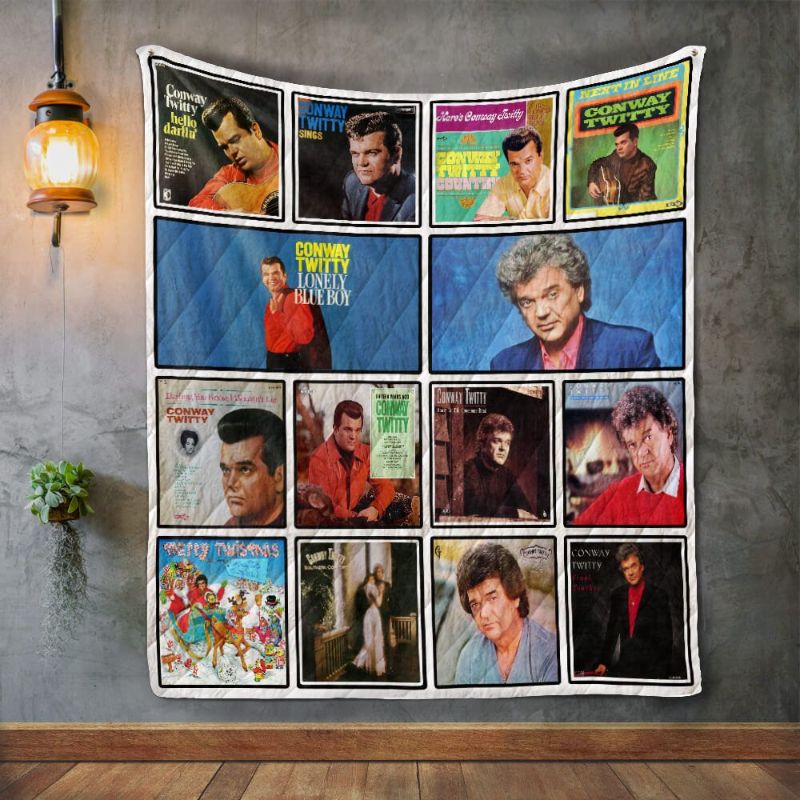 Conway Twitty Albums Quilt Bedding Set Vintage - Give Your Bedroom A Vintage Vibe With This Quilt Bedding Set