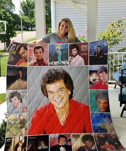 Conway Twitty For Fans Quilt Bedding Set for Fans of the Country Singer