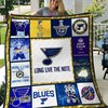 Cool Collection of St. Louis Blues Quilt Blankets for Hockey Fanatics