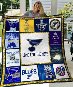 Cool Collection of St. Louis Blues Quilt Blankets for Hockey Fanatics