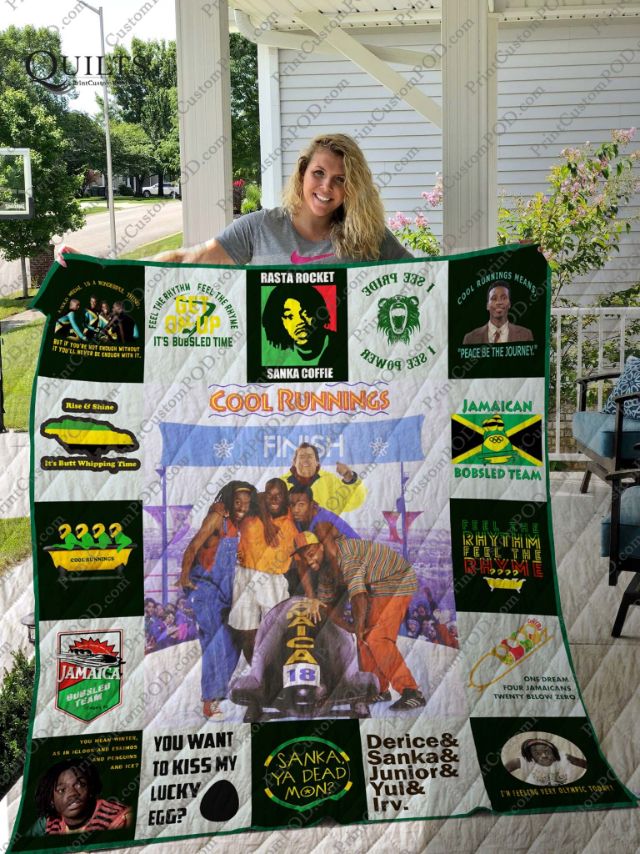 Cool Runnings Quilt Blanket for Sports Film Fans