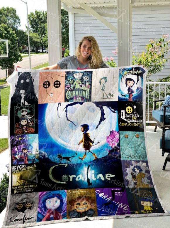 Coraline Collection Quilt Blanket - Perfect for Movie Lovers