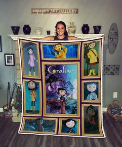 Coraline Jones Blanket - Movie Character Blanket for Fans